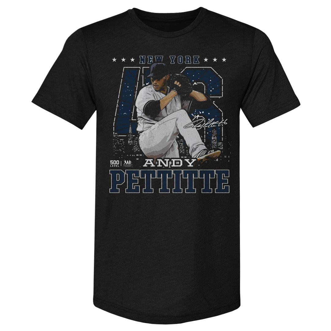 Andy Pettitte New York Y Gritty WHT