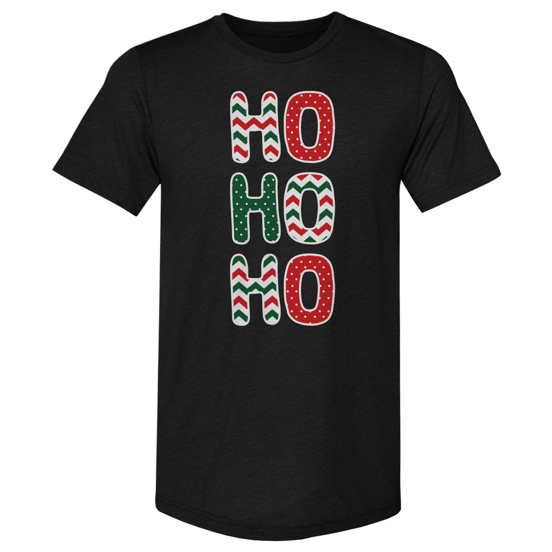 Christmas HO HO HO Stacked WHT
