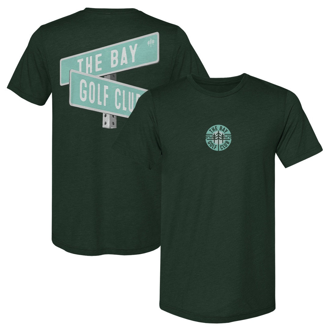 The Bay Golf Club Street Signs F&B WHT
