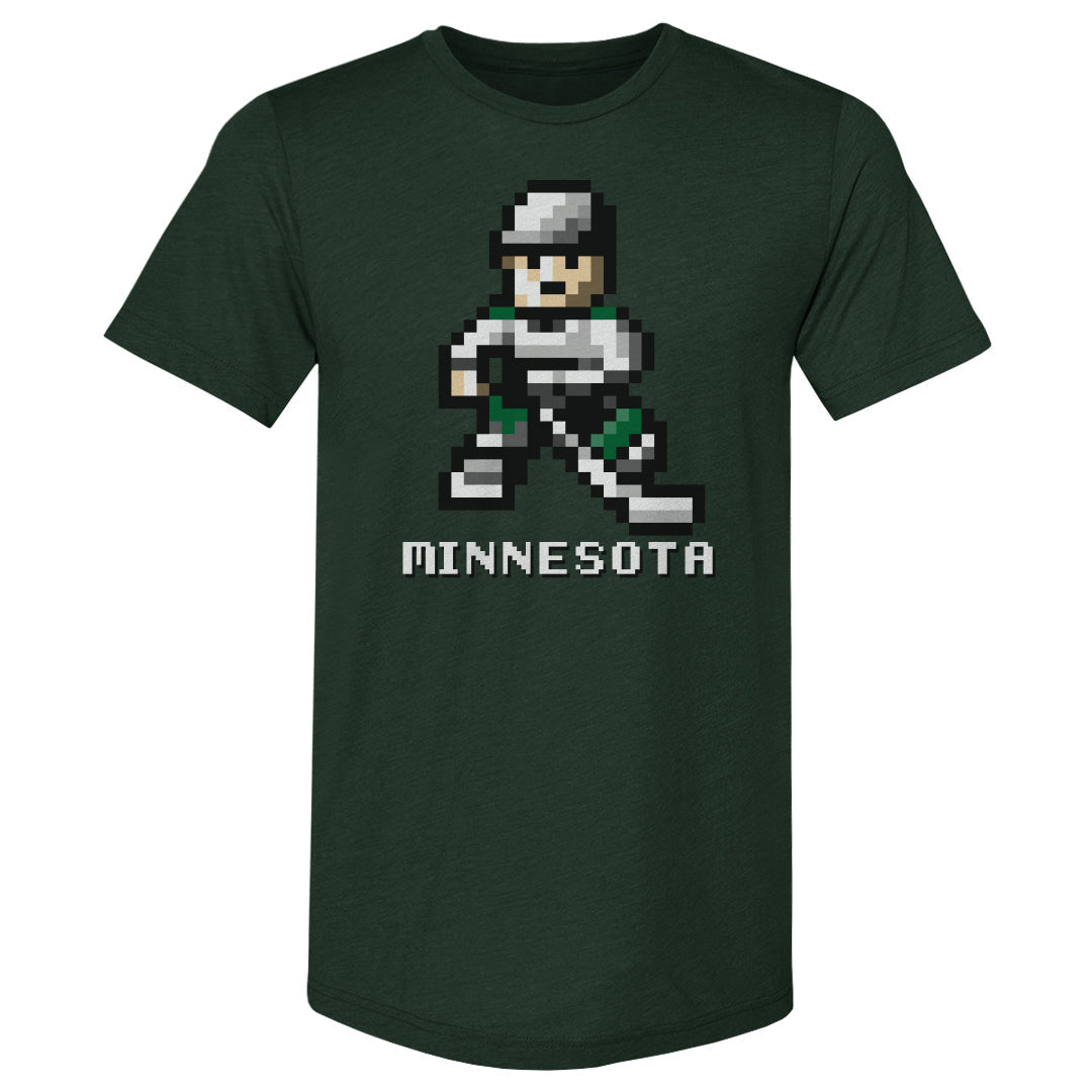 Minnesota Hockey 8-bit WHT