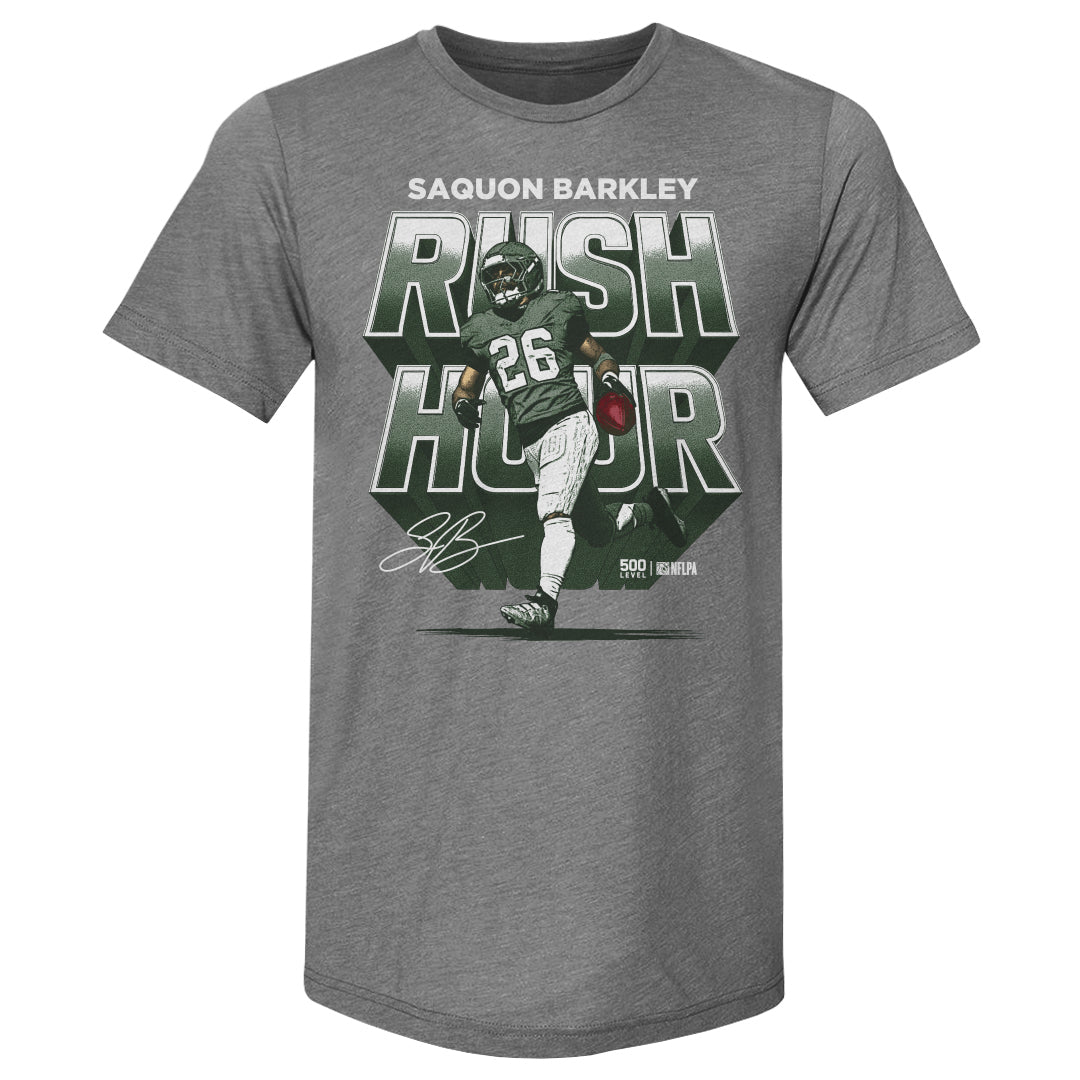 Saquon Barkley Philadelphia Rush Hour WHT