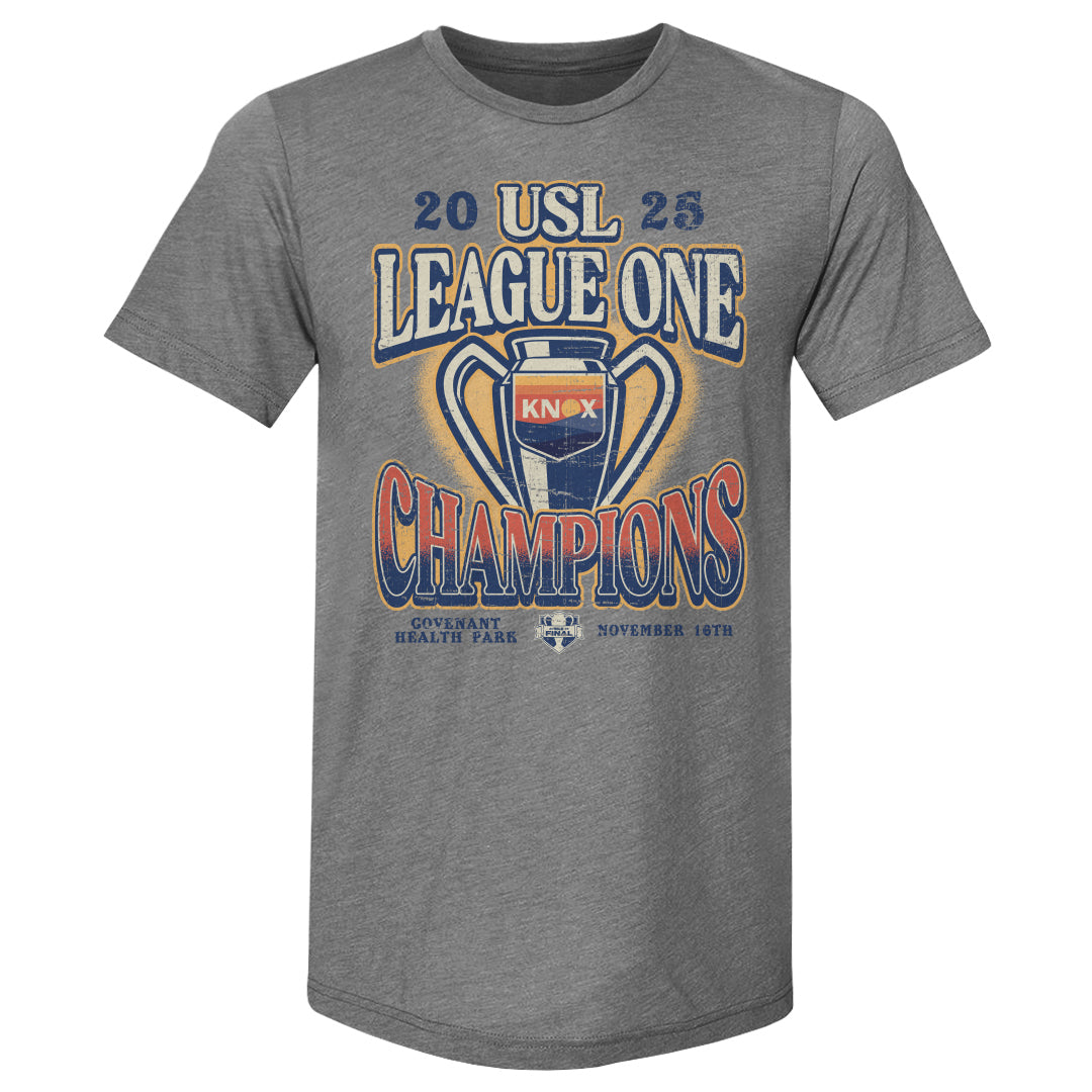 One Knoxville SC 2025 USL League One Final Champions Trophy WHT