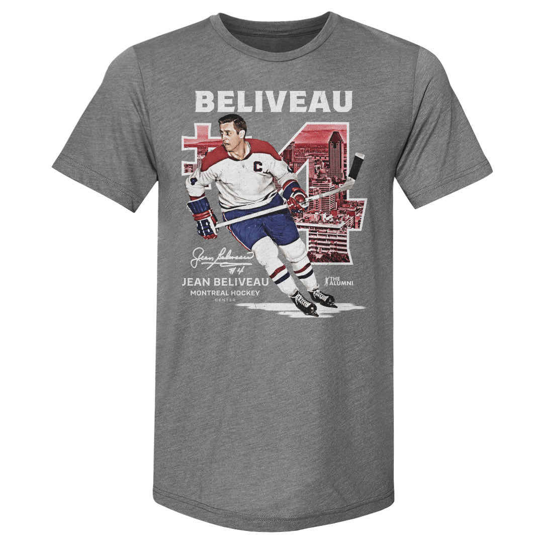 Jean Beliveau Montreal Throwback WHT