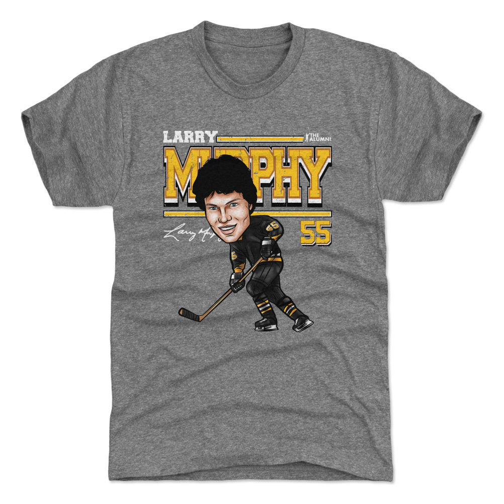 Larry Murphy Pittsburgh Cartoon WHT