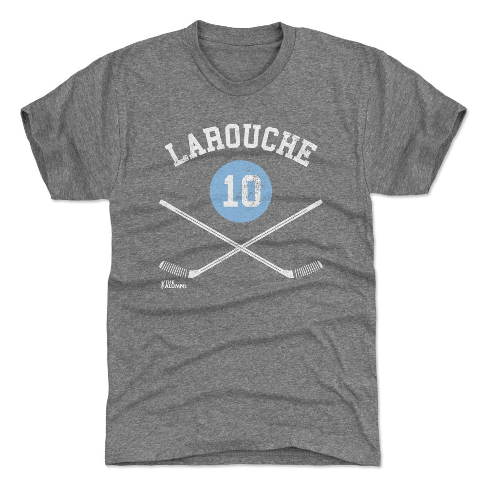 Pierre Larouche Pittsburgh 10 Sticks WHT