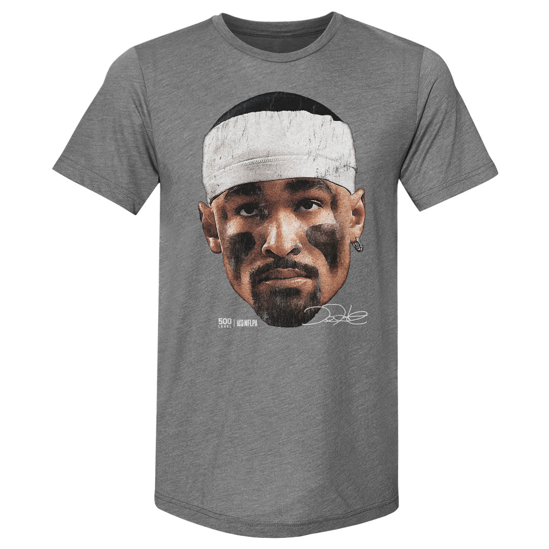 Jalen Hurts Philadelphia Vintage Head WHT