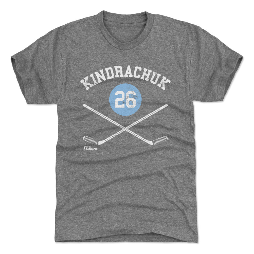 Orest Kindrachuk Pittsburgh 26 Sticks WHT