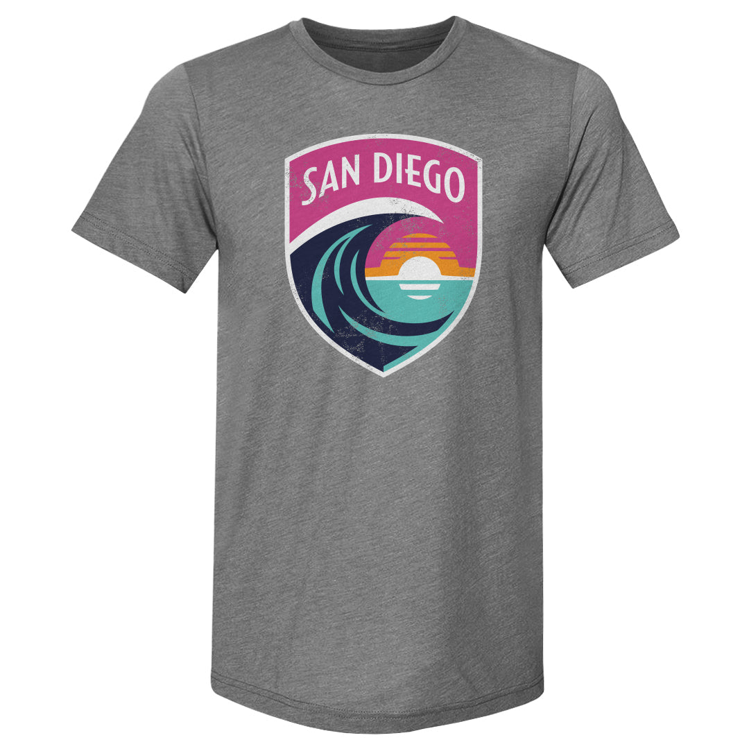 San Diego Wave FC Vintage Primary Logo WHT