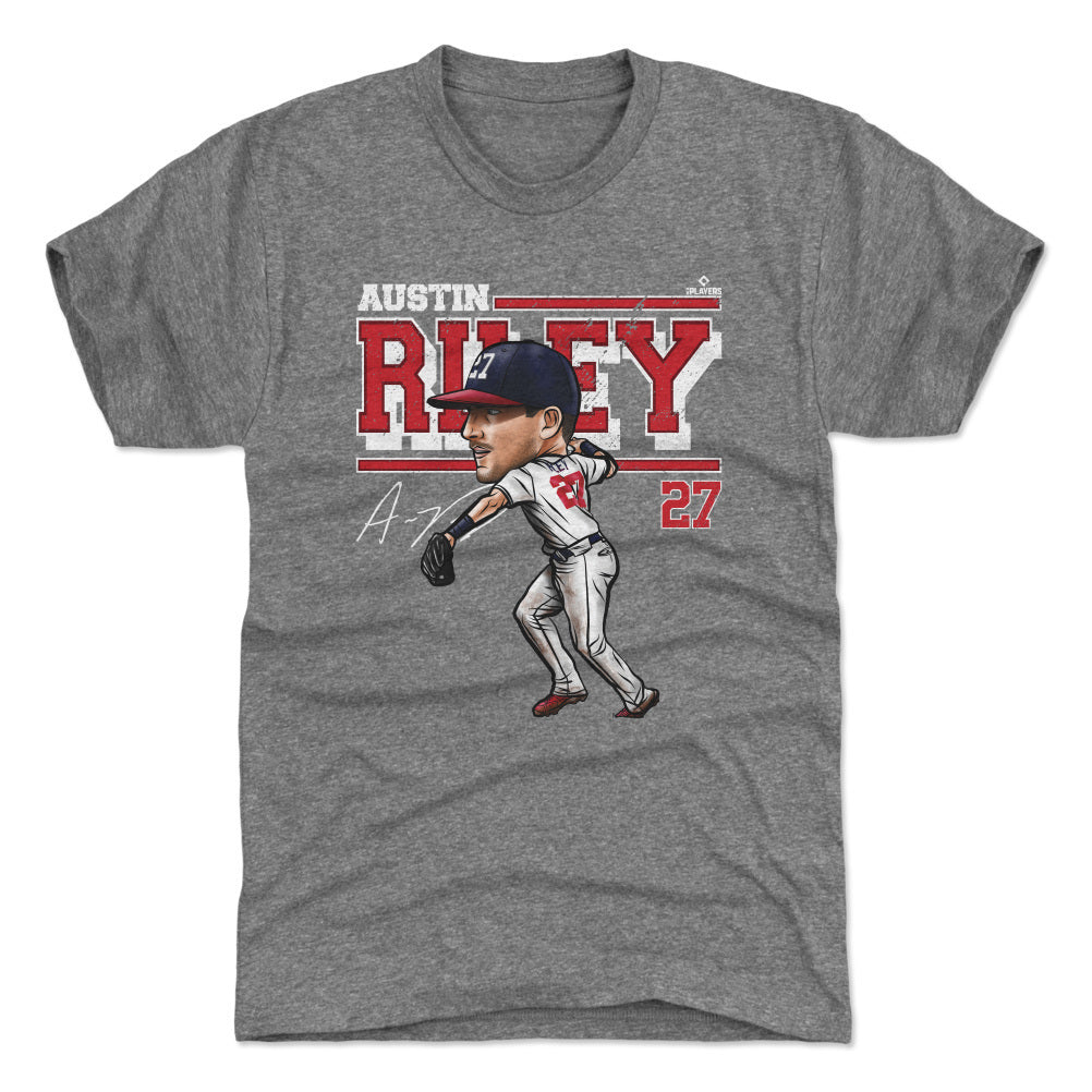 Austin Riley Atlanta Cartoon WHT
