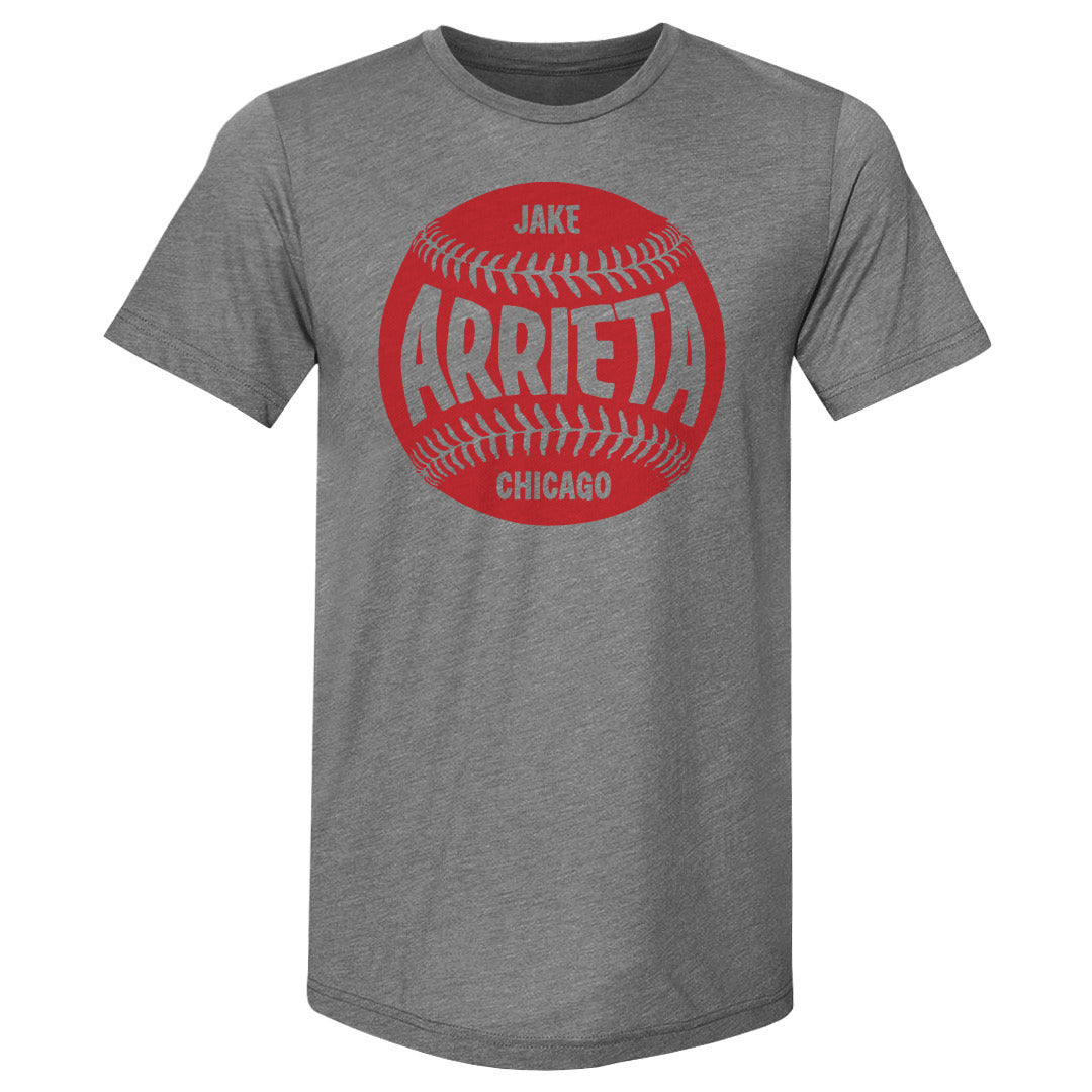 Jake Arrieta Chicago C Baseball WHT