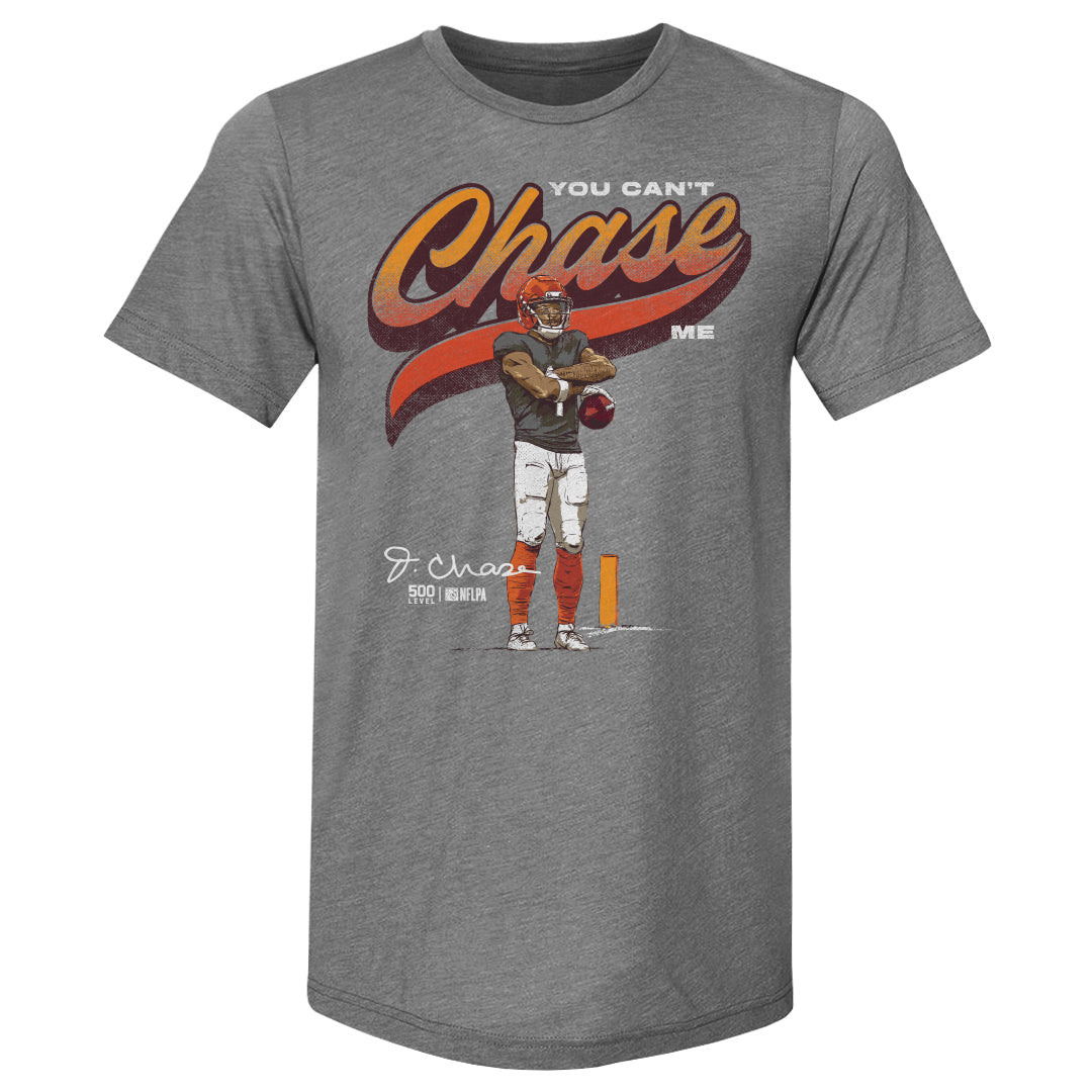 Ja'Marr Chase Cincinnati You Can't Chase Me WHT
