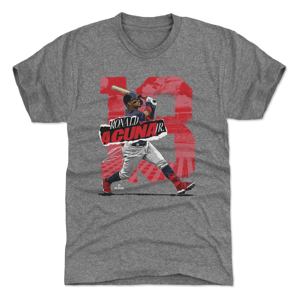 Ronald Acuna Jr. Atlanta Rough WHT