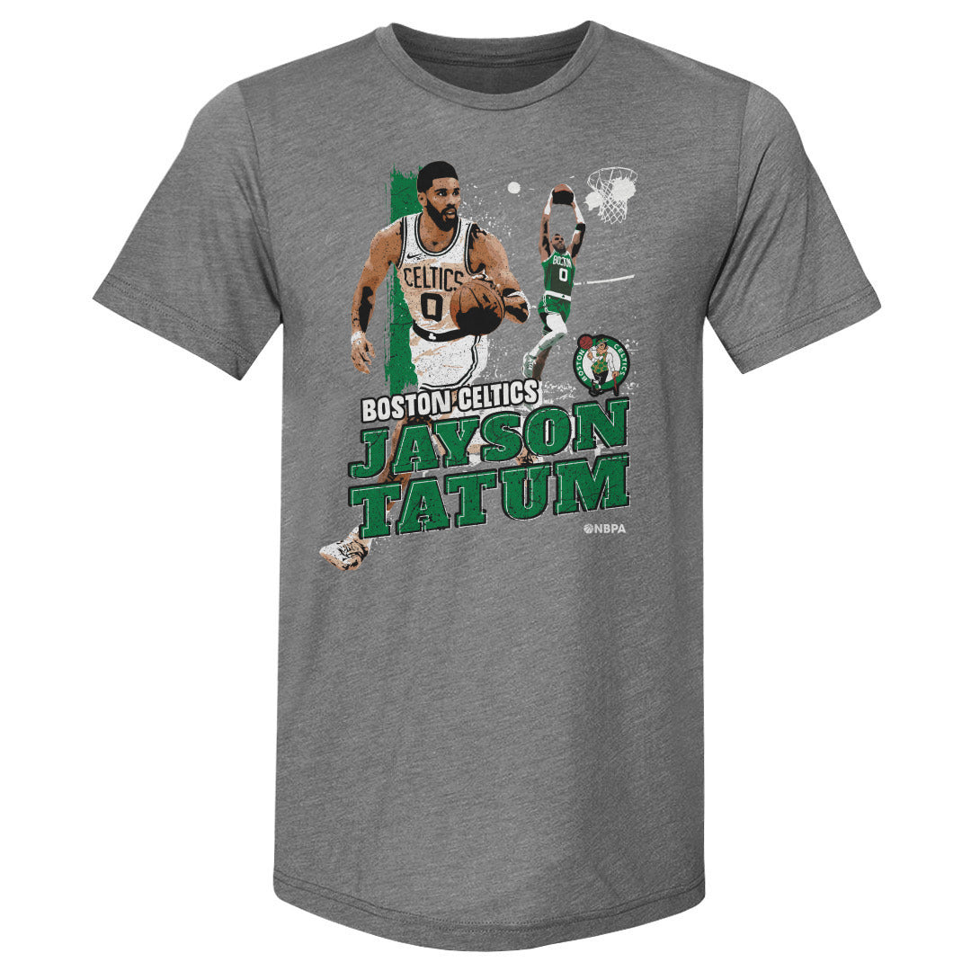 Jayson Tatum Boston Celtics Gritty WHT