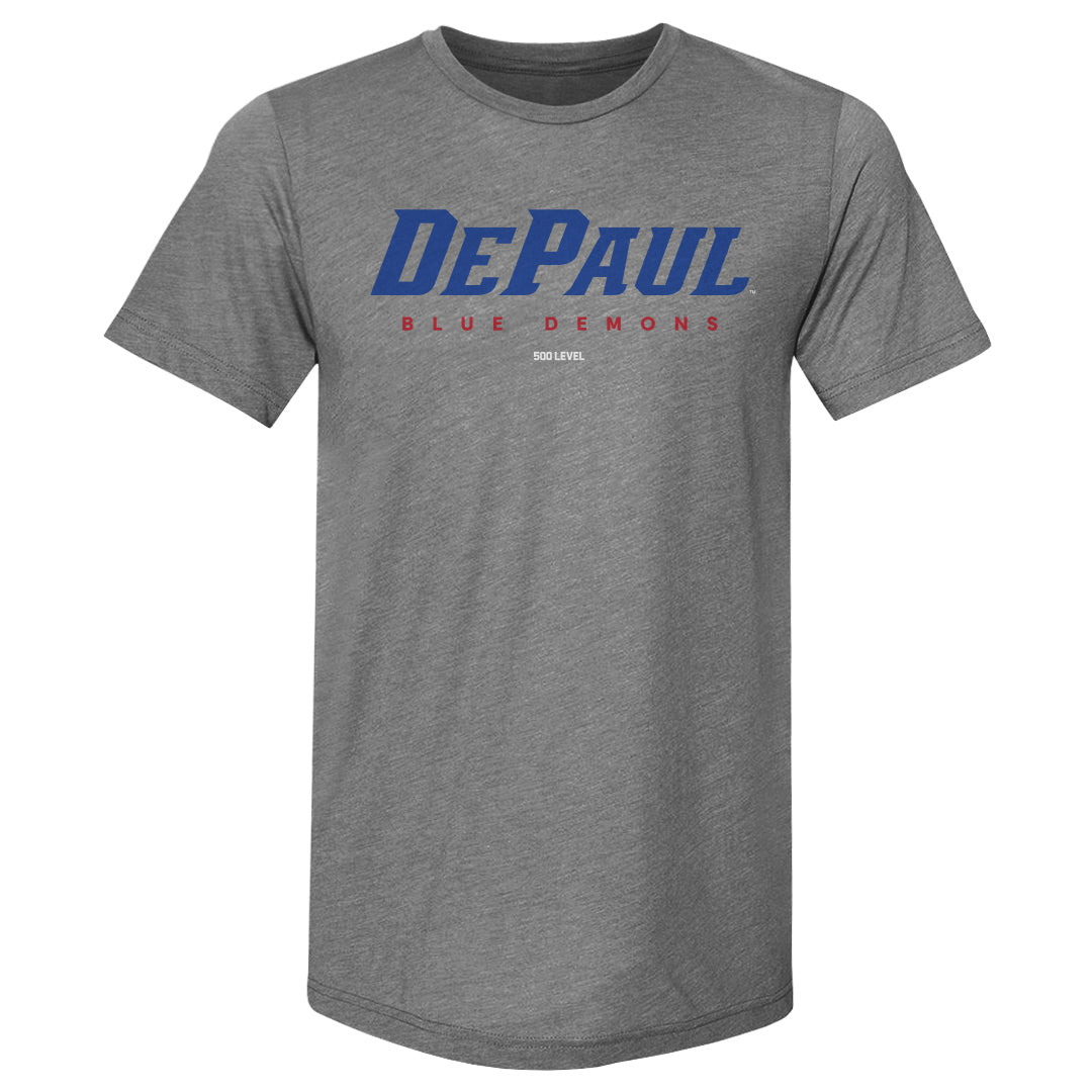DePaul Blue Demons Wordmark Blue Demons WHT