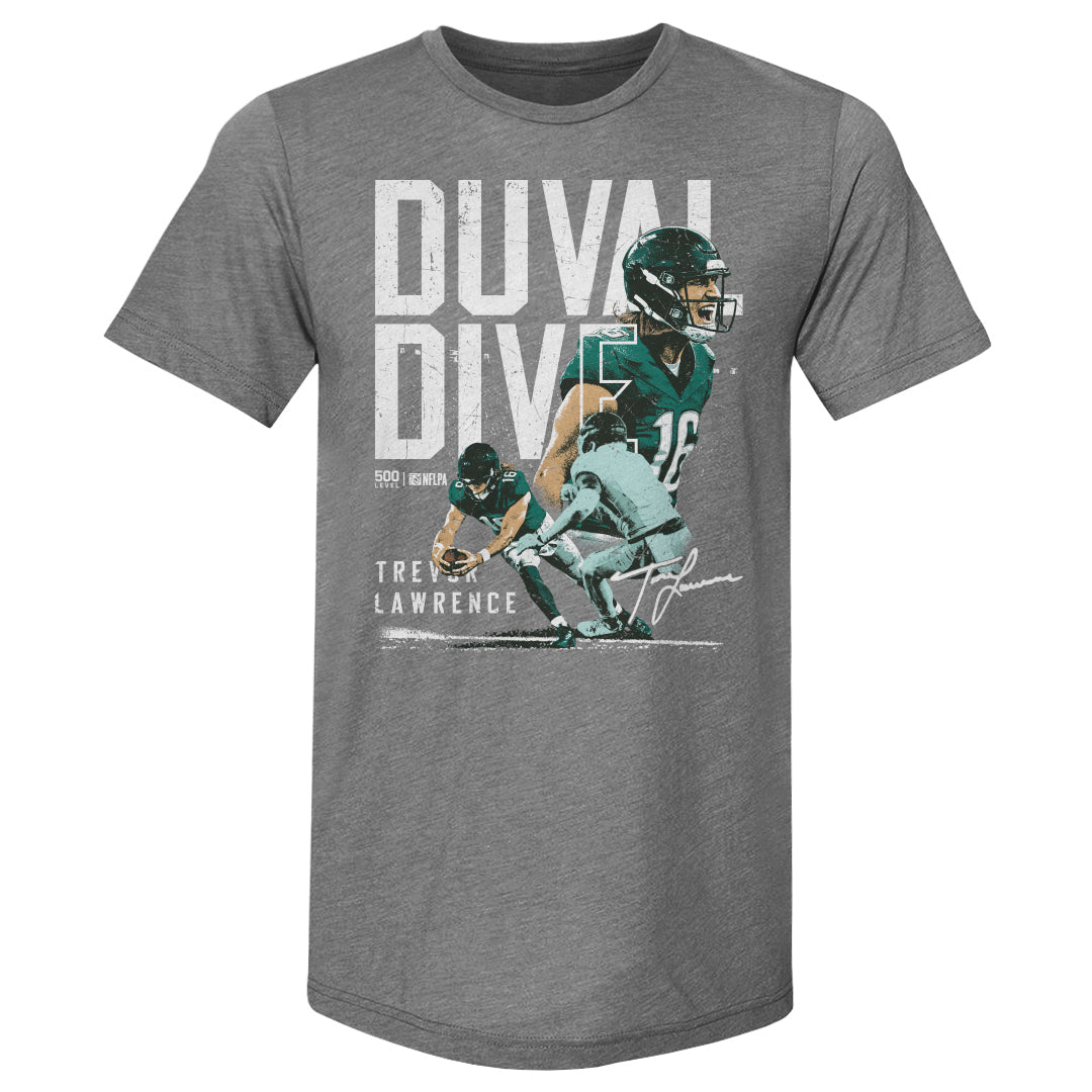 Trevor Lawrence Jacksonville Duval Dive WHT