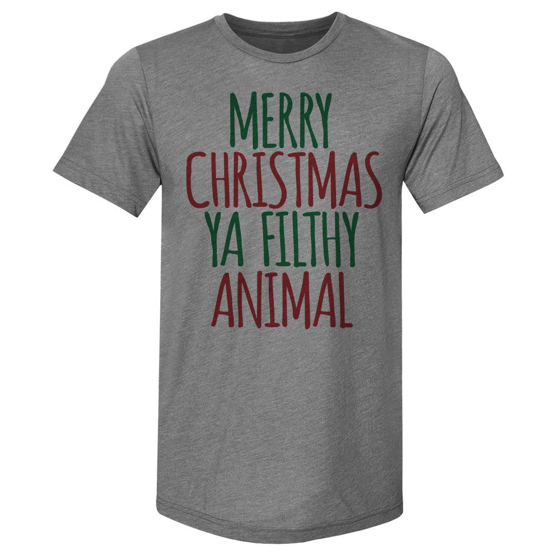 Christmas Merry Christmas Ya Filthy Animal