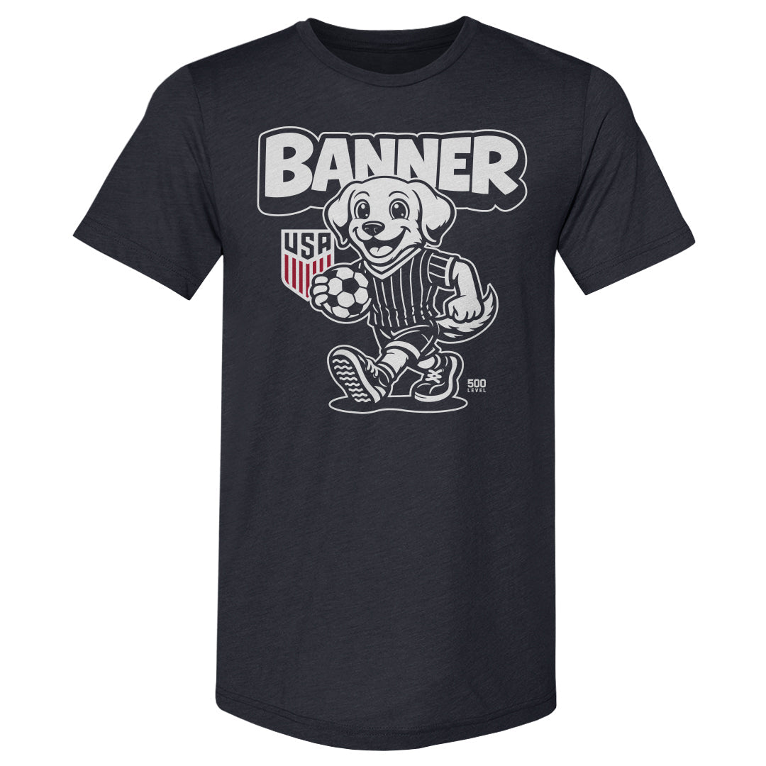 U.S. Soccer Mascot Banner WHT