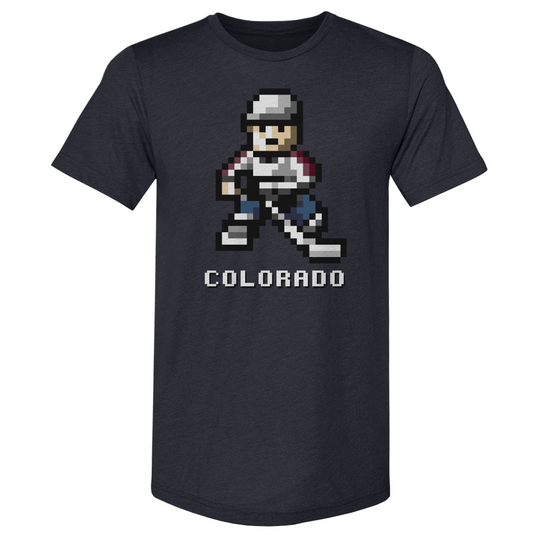 Colorado Hockey 8-bit WHT