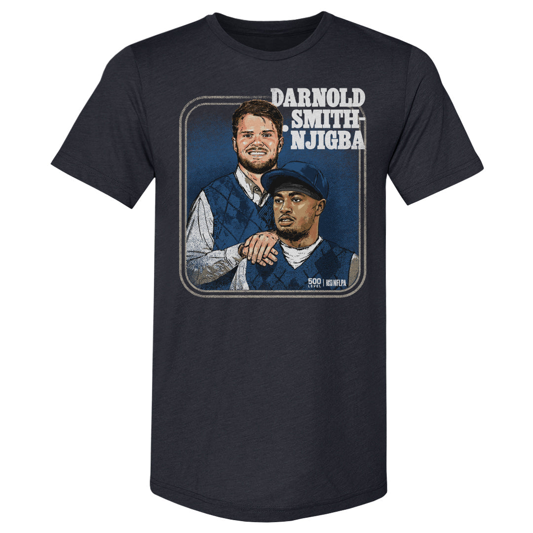 Sam Darnold & Jaxon Smith-Njigba Seattle Step Brothers WHT