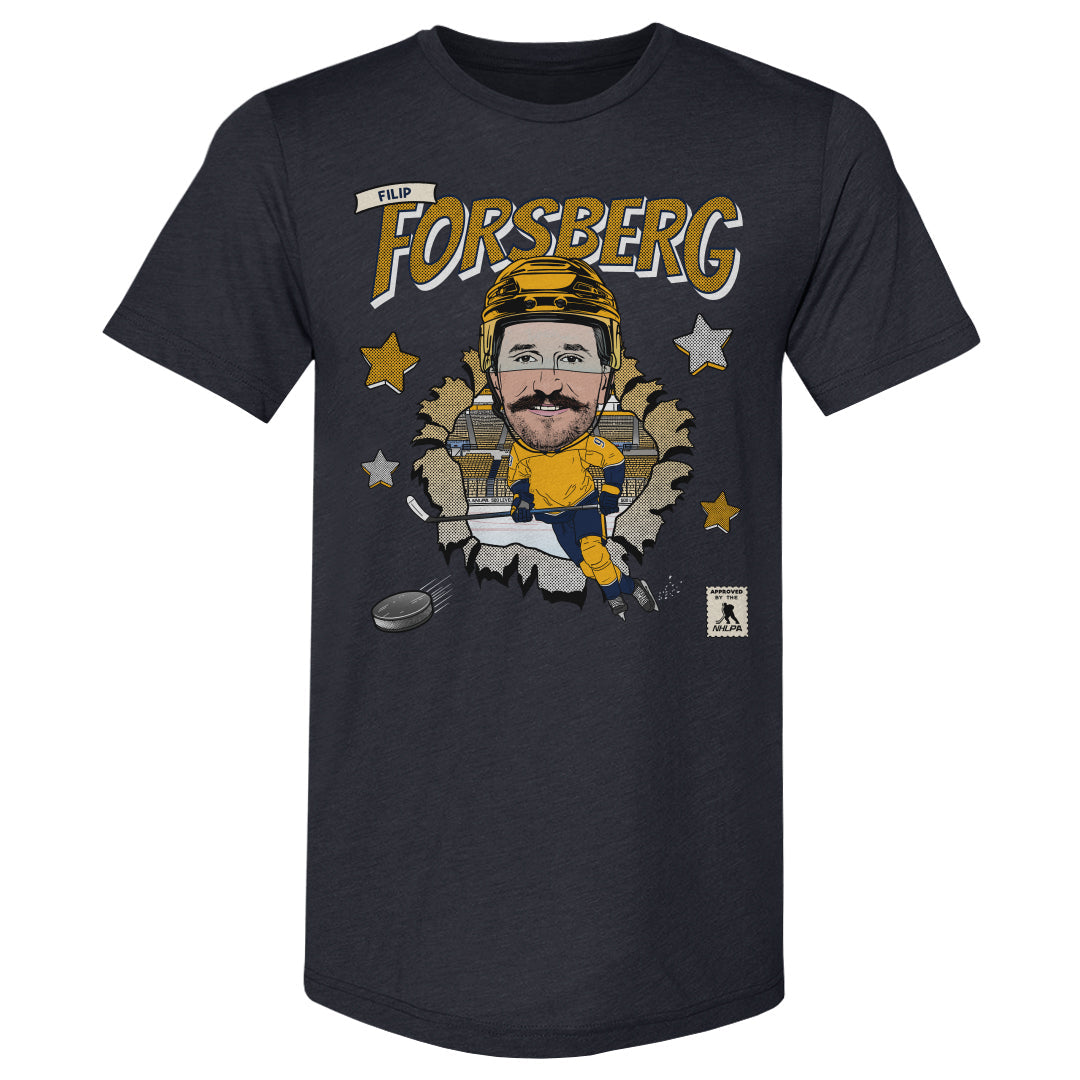 Filip Forsberg Nashville Caricature WHT