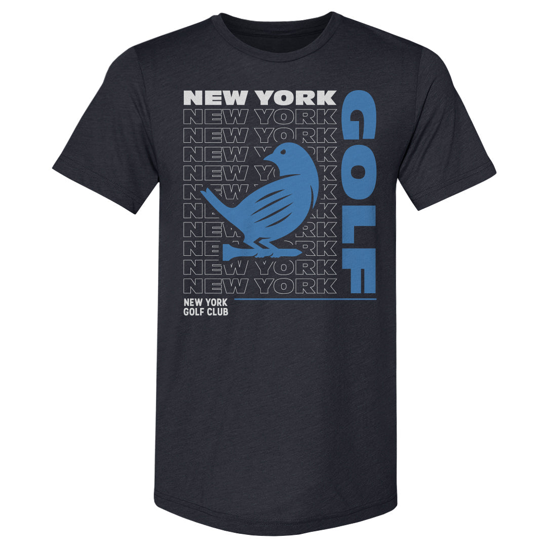 New York Golf Club Repeat Outline WHT