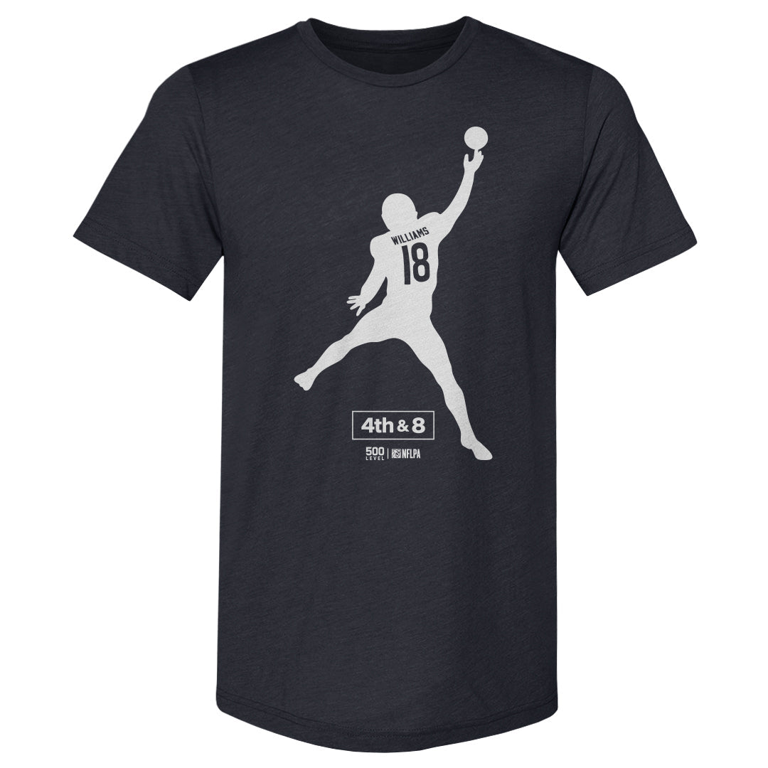 Caleb Williams Chicago Silhouette WHT