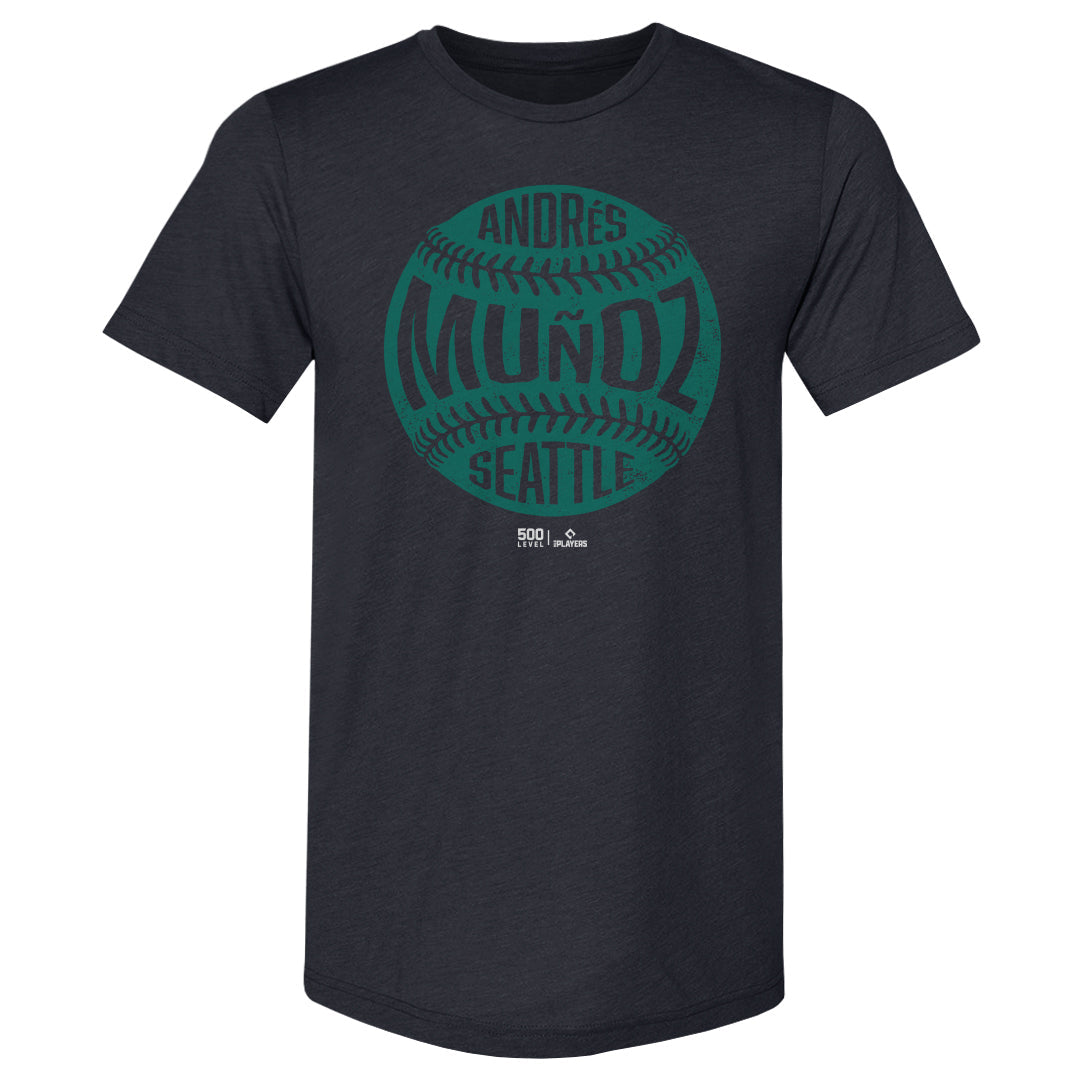 Andres Munoz Seattle Vintage Baseball WHT