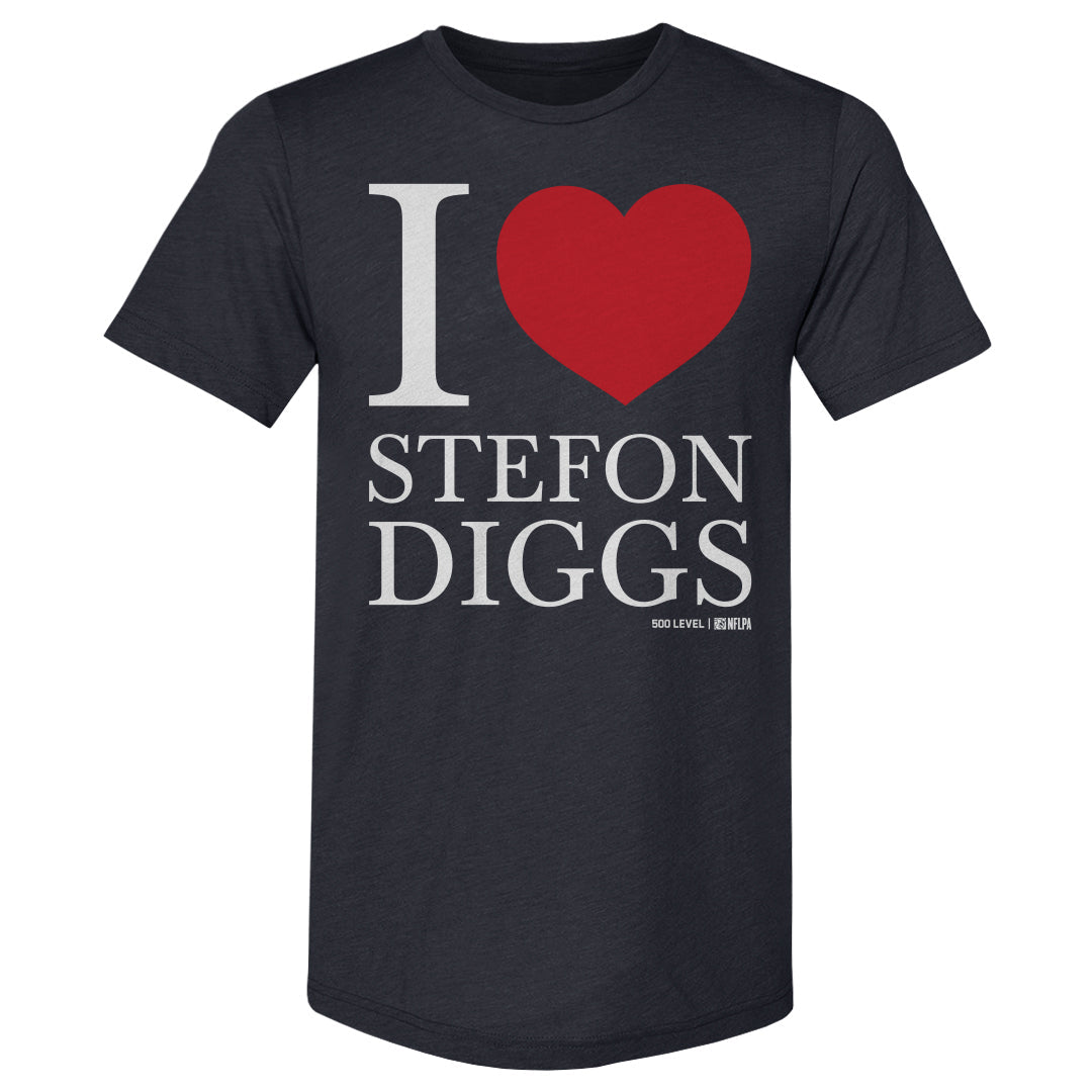 Stefon Diggs New England I Love WHT