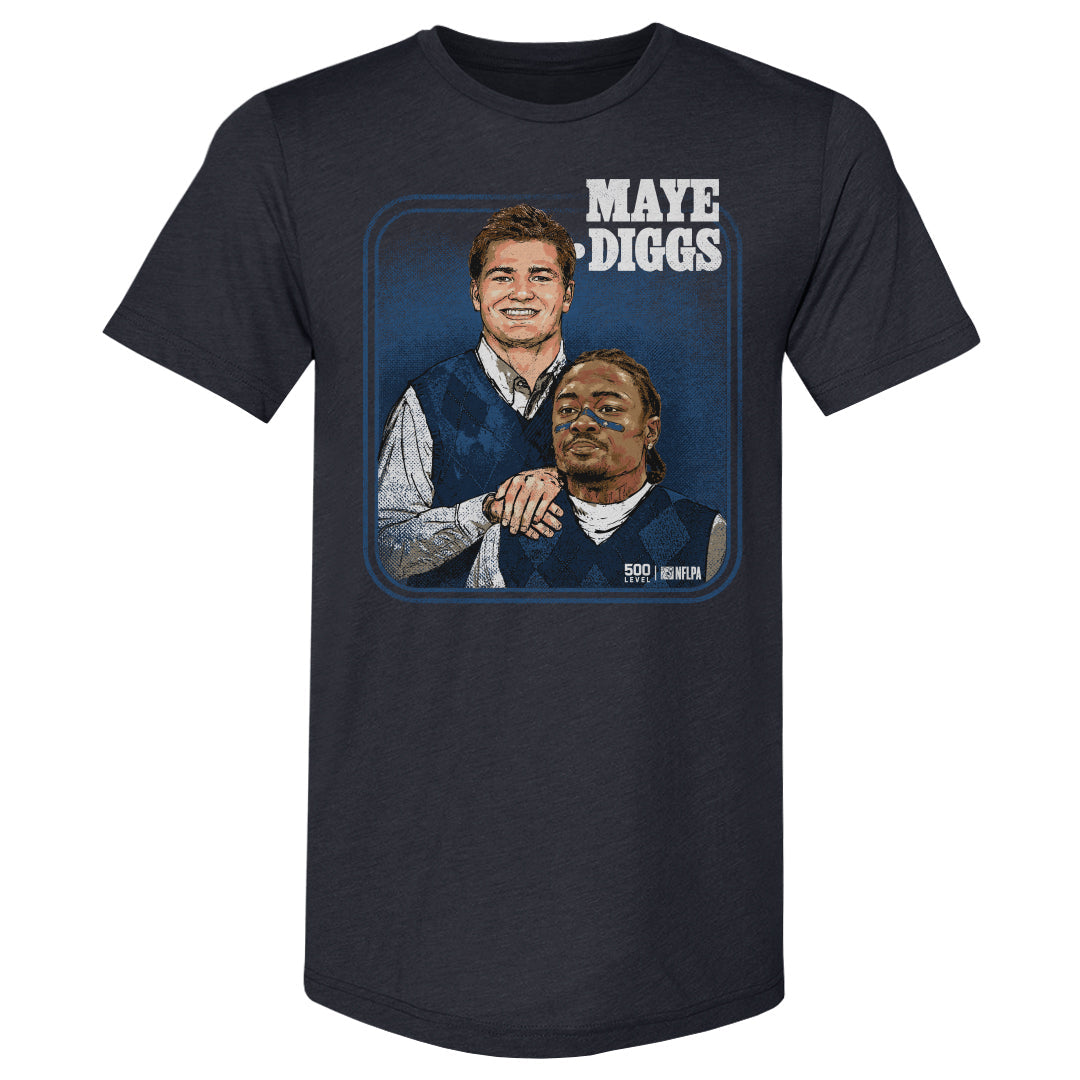 Drake Maye & Stefon Diggs New England Step Brothers WHT