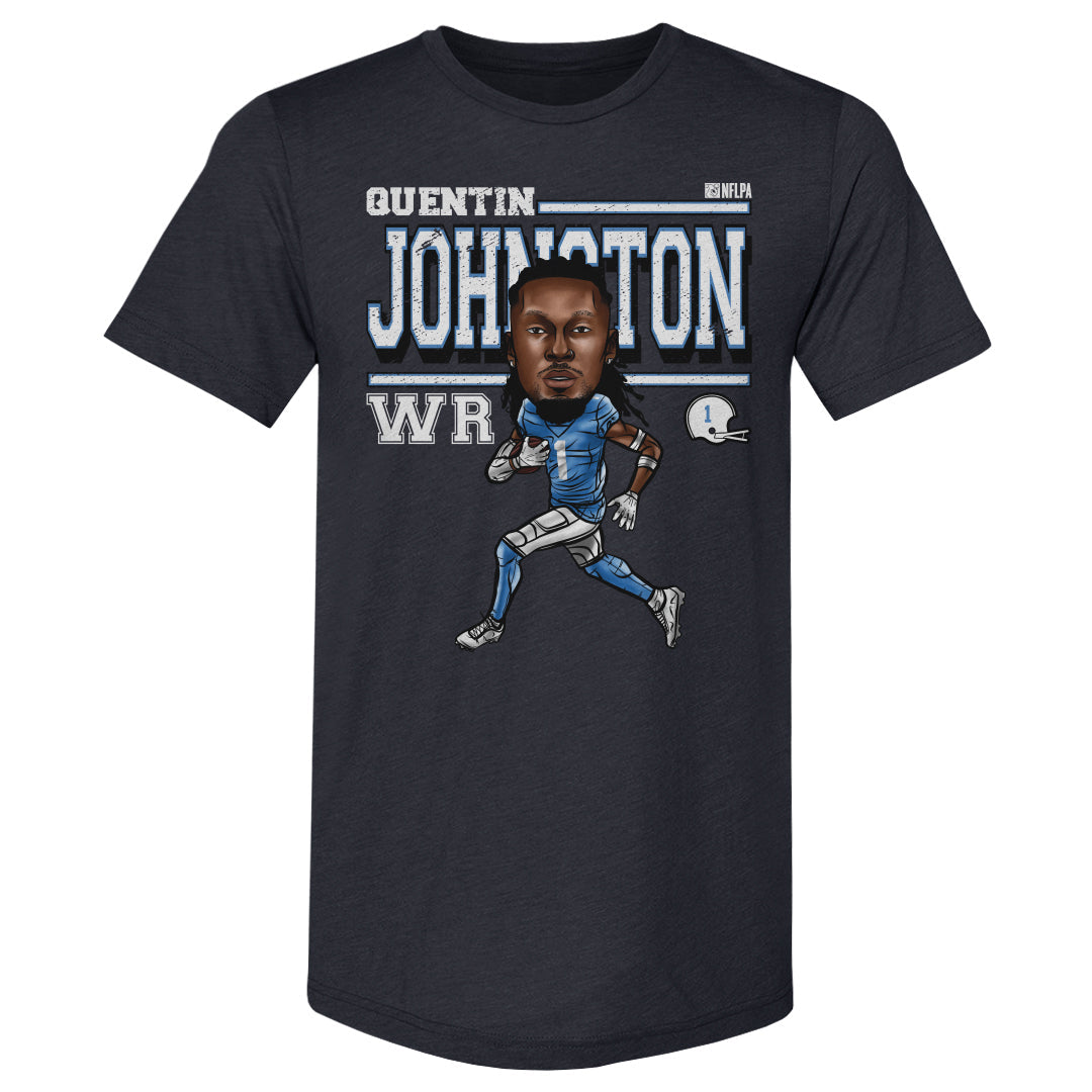 Quentin Johnston Los Angeles C Cartoon WHT