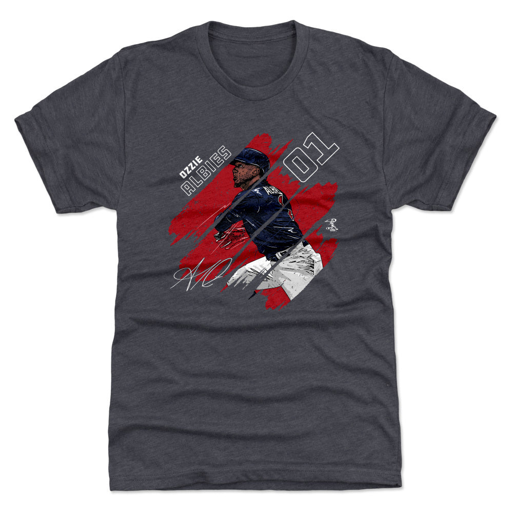 Ozzie Albies Stripes WHT