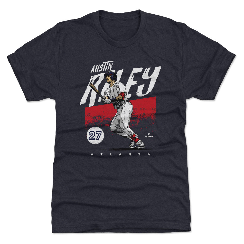 Austin Riley Atlanta Grunge WHT