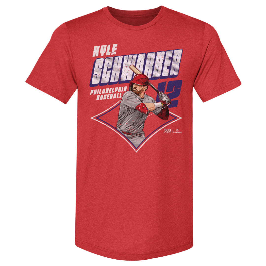 Kyle Schwarber Philadelphia Diamond WHT