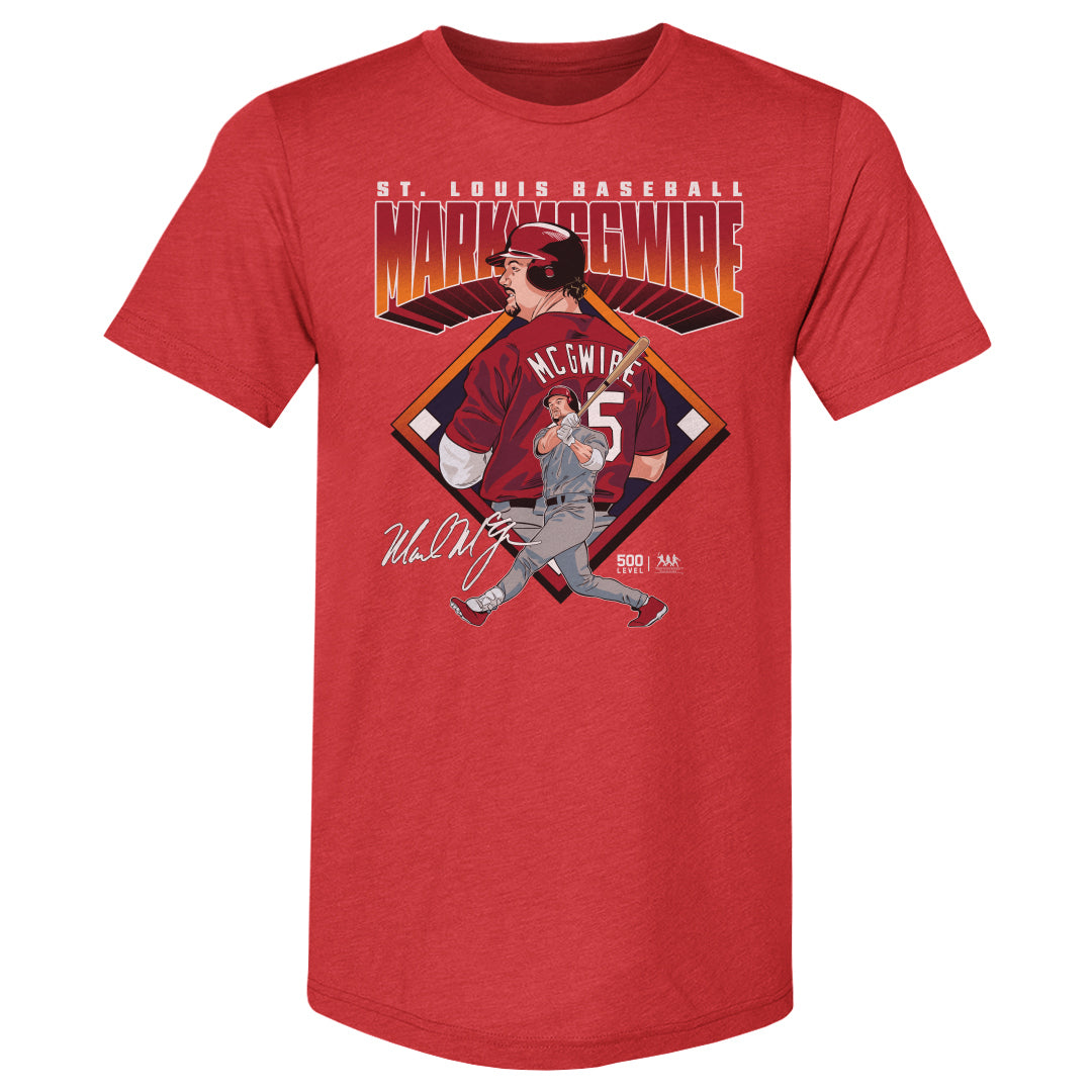 Mark McGwire St. Louis Baseball Diamond WHT
