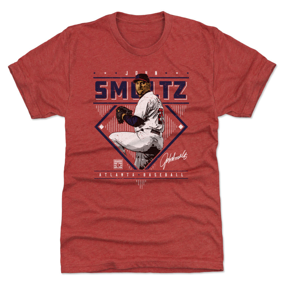 John Smoltz Atlanta Diamond Name WHT