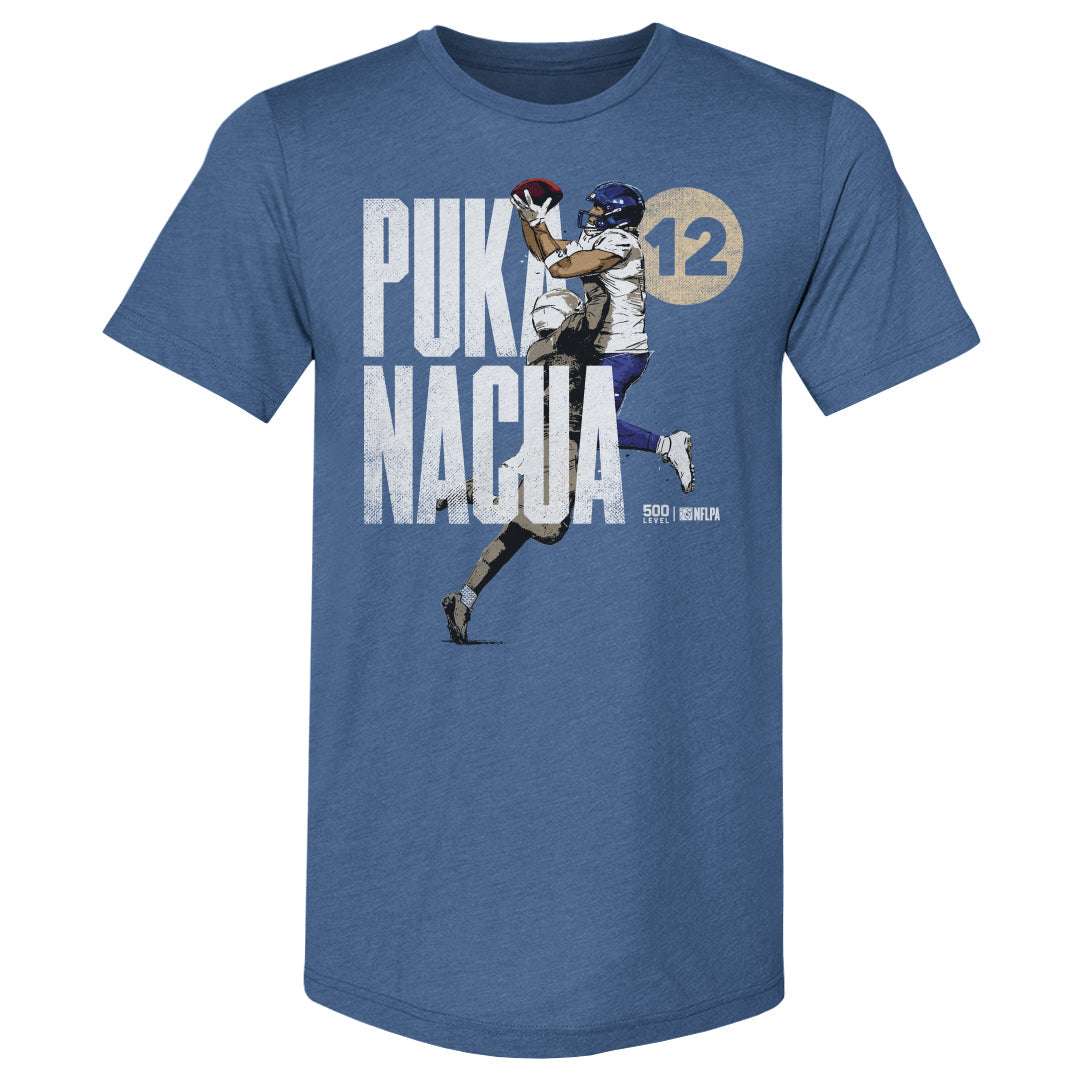 Puka Nacua Los Angeles R Player Name WHT