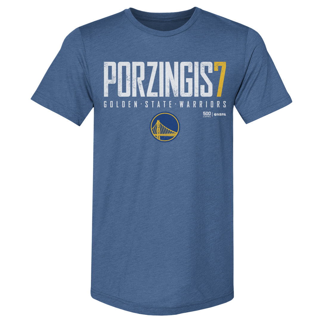 Kristaps Porzingis Golden State Warriors Elite WHT