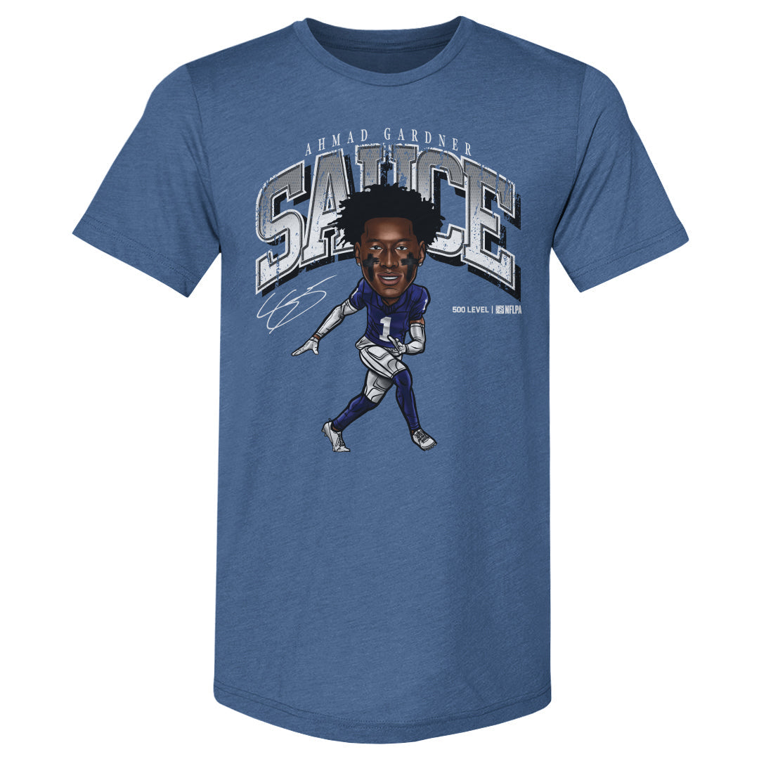 Sauce Gardner Indianapolis Cartoon WHT