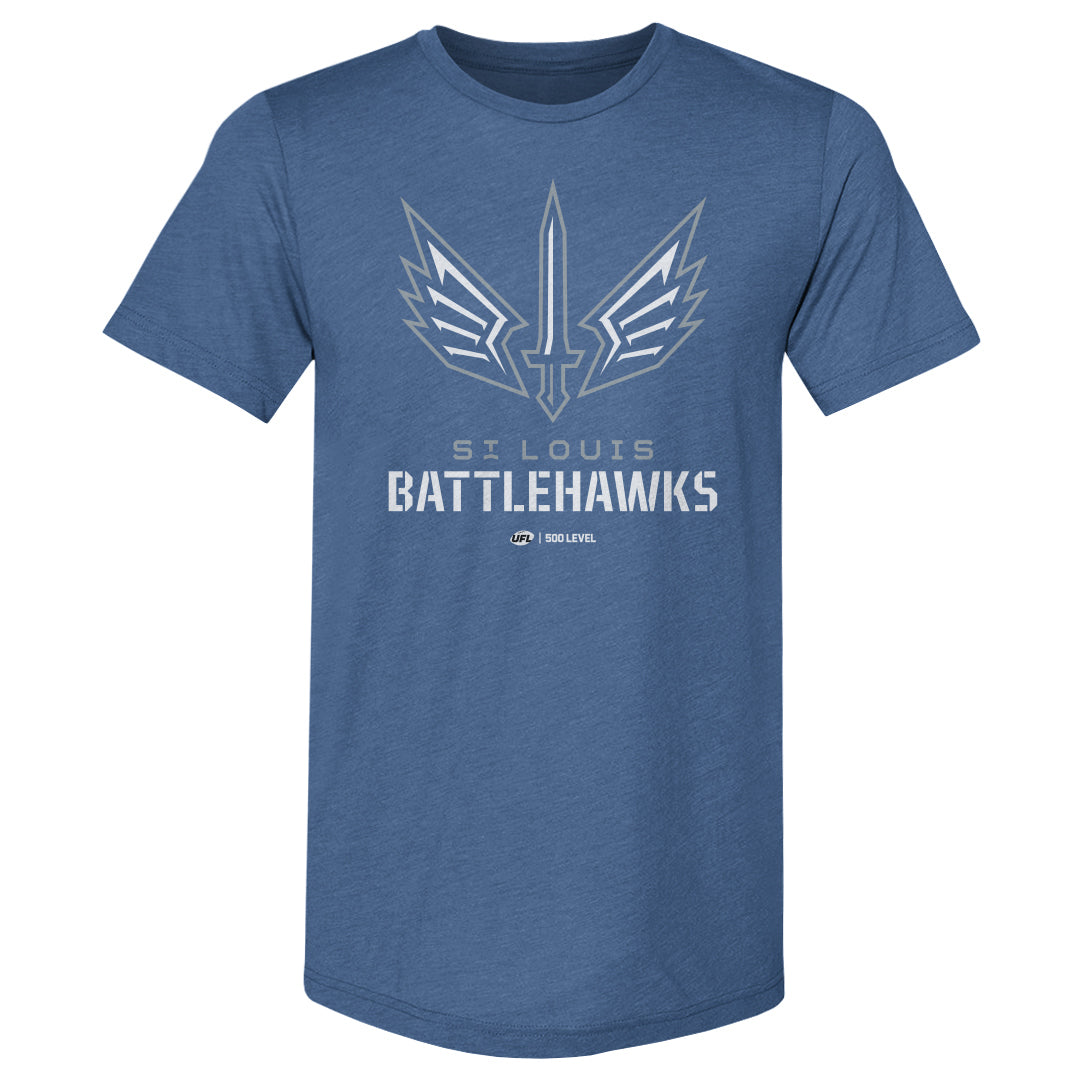 St. Louis Battlehawks Primary Logo WHT