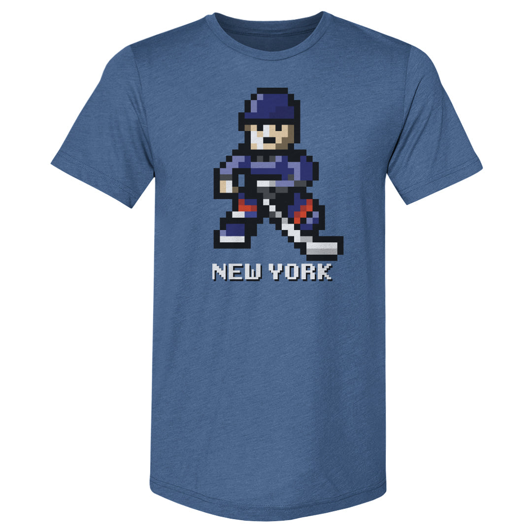 New York I Hockey 8-bit WHT