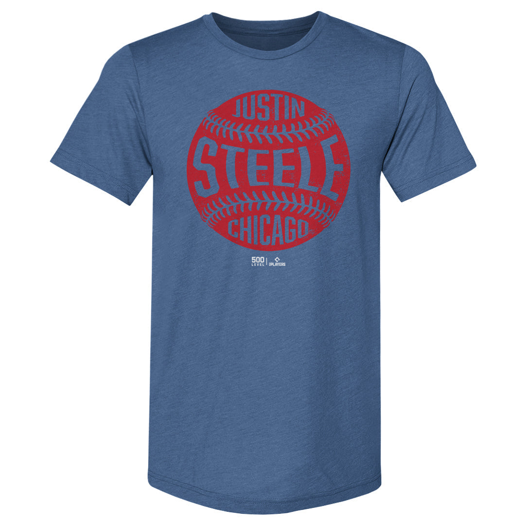 Justin Steele Chicago C Vintage Baseball WHT