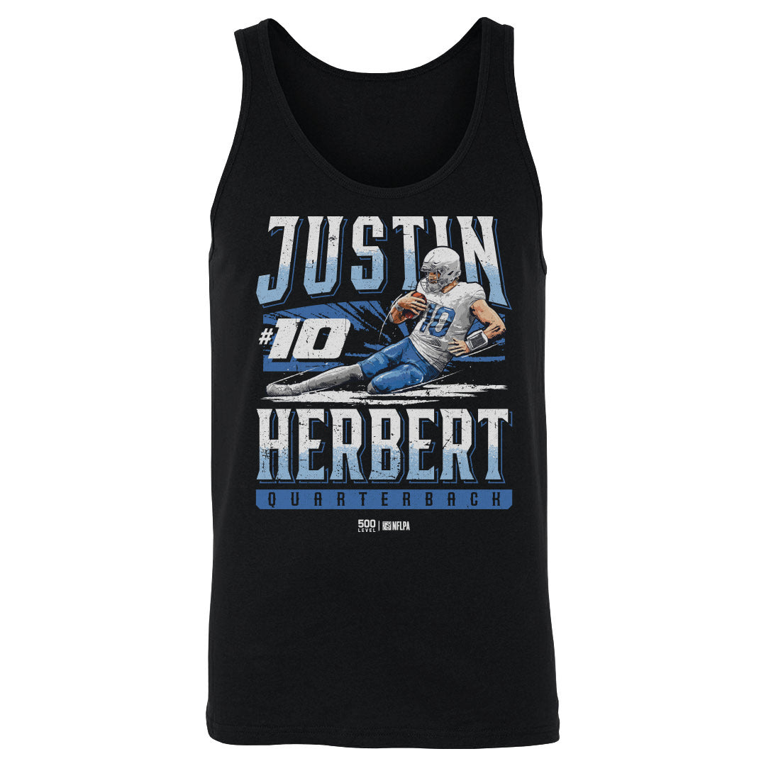 Justin Herbert Los Angeles C Slide WHT