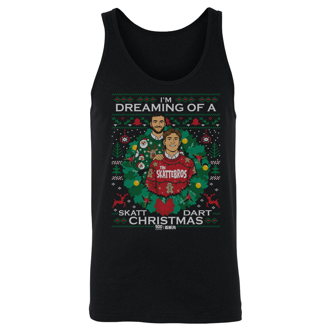 Jaxson Dart & Cam Skattebo New York G Ugly Sweater WHT