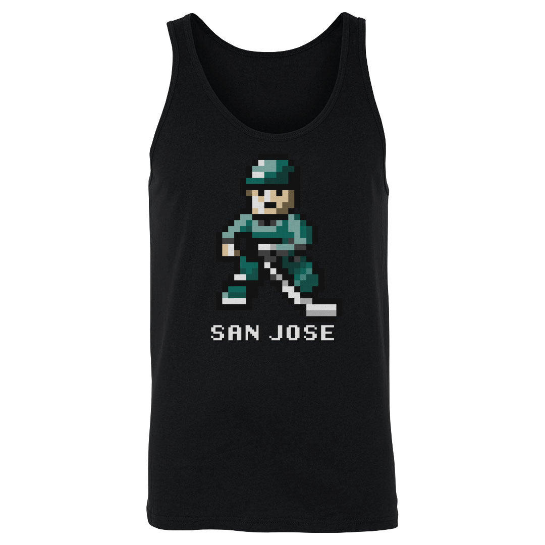 San Jose Hockey 8-bit WHT