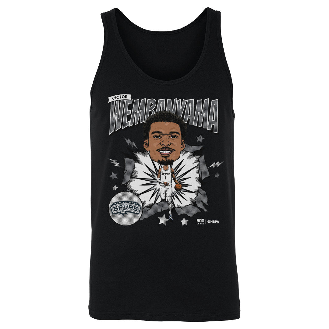 Victor Wembanyama San Antonio Spurs Caricature WHT