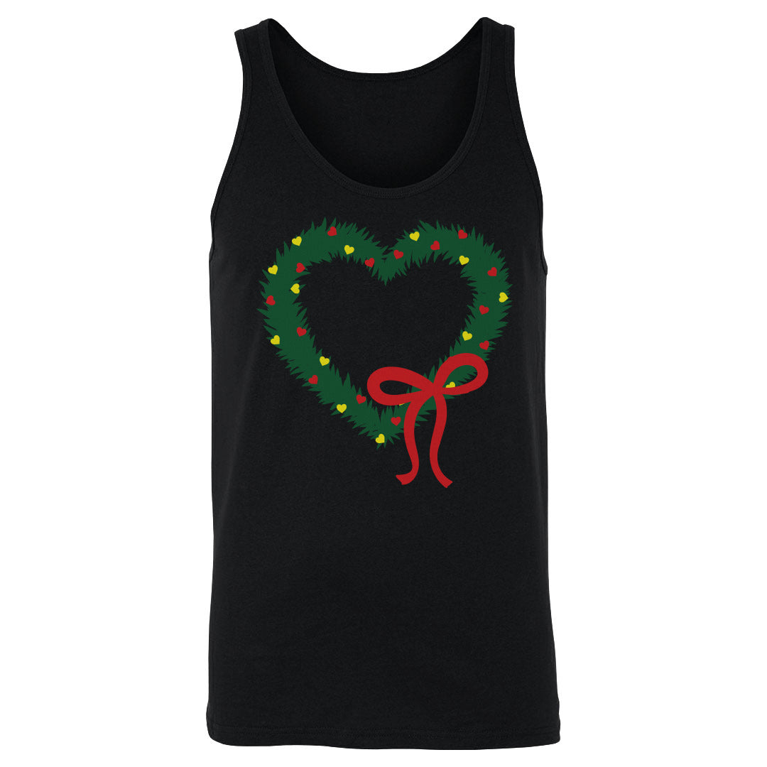 Christmas Heart Wreath WHT