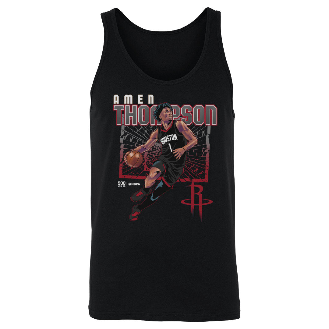 Amen Thompson Houston Rockets Shattered WHT