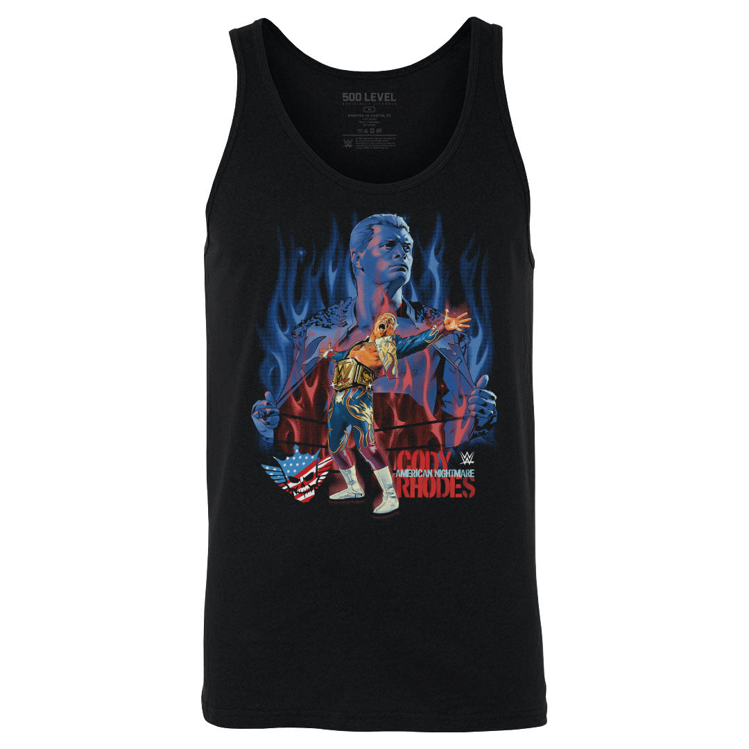 Cody Rhodes Flames WHT