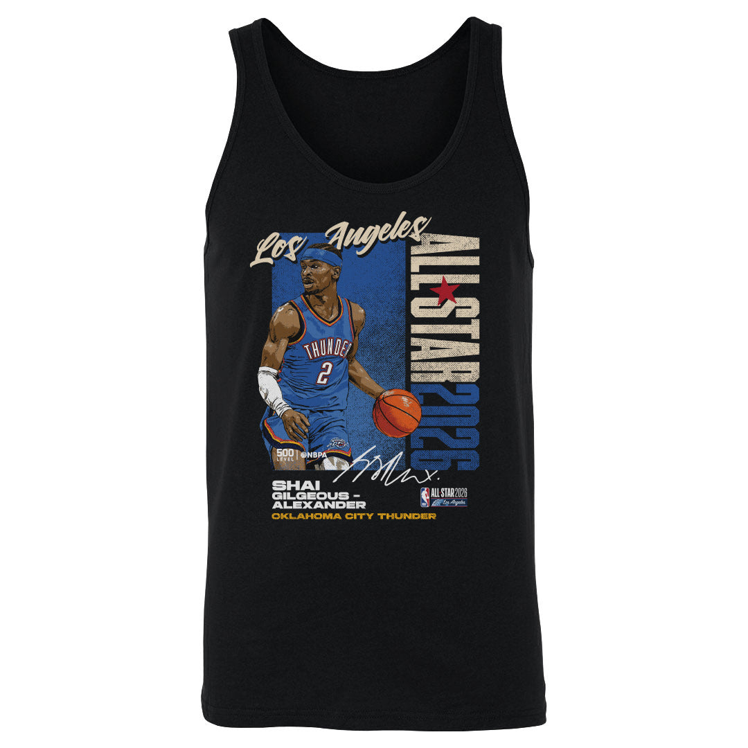 Shai Gilgeous-Alexander Oklahoma City Thunder 2026 NBA All-Star Vertical WHT