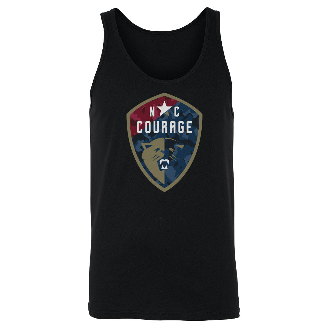 North Carolina Courage Camo Logo WHT
